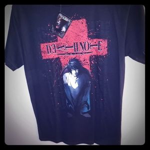 Deathnote mens tshirt nwt